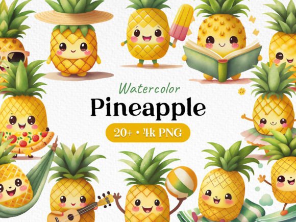 Cute Pineapple Clipart Illustrations Review