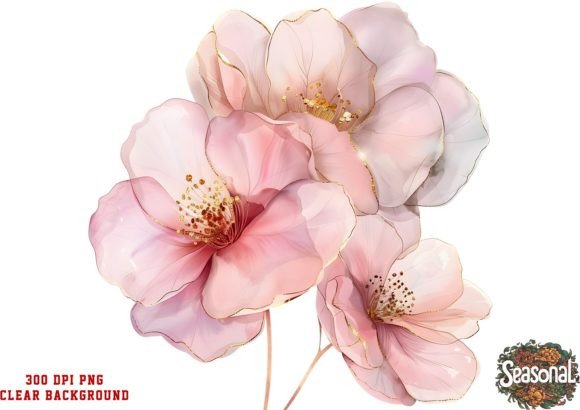 Watercolor Camellia Flower Clipart Illustrations Review